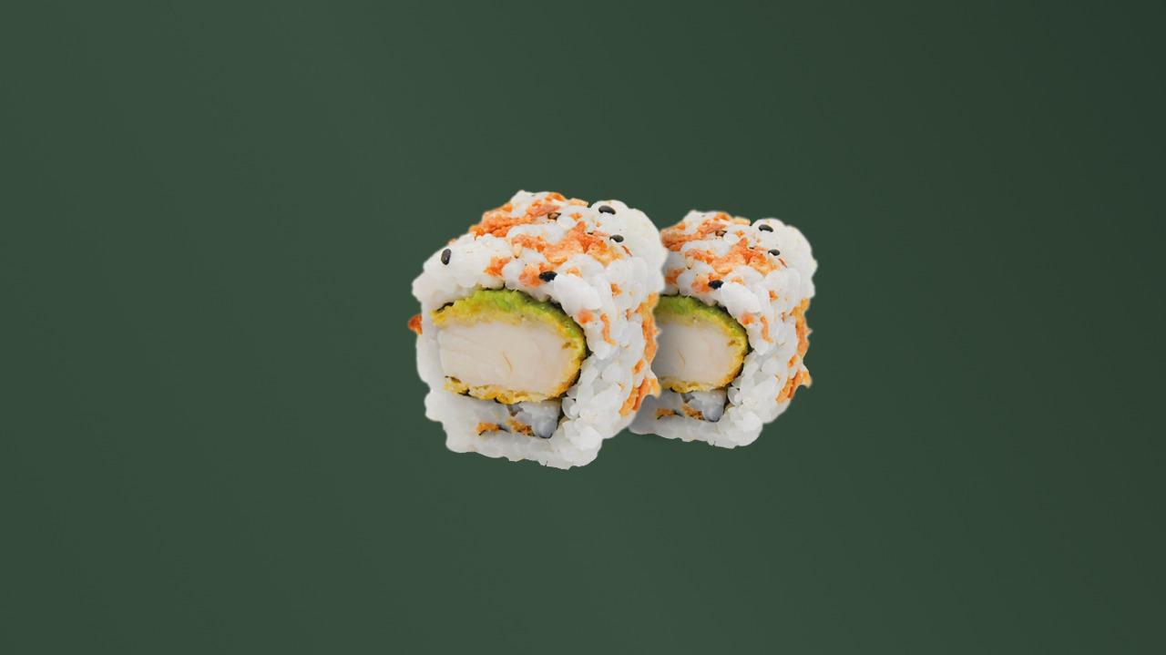 Crispy chicken avocat