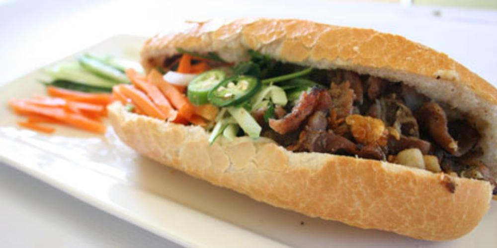 Grilled Pork Sandwich - Banh Mi