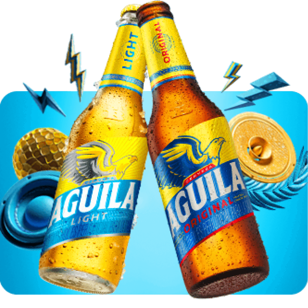 Aguila & Aguila Light