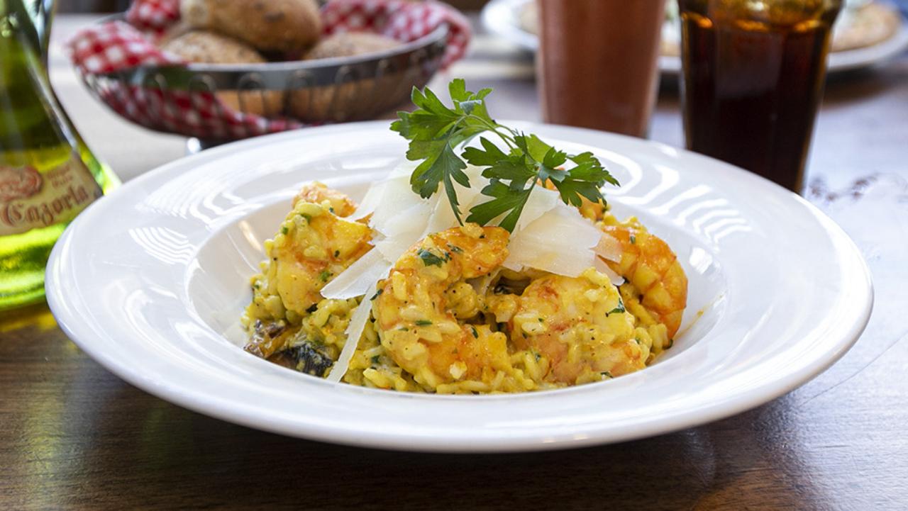 SAFFRON SHRIMP RISOTTO