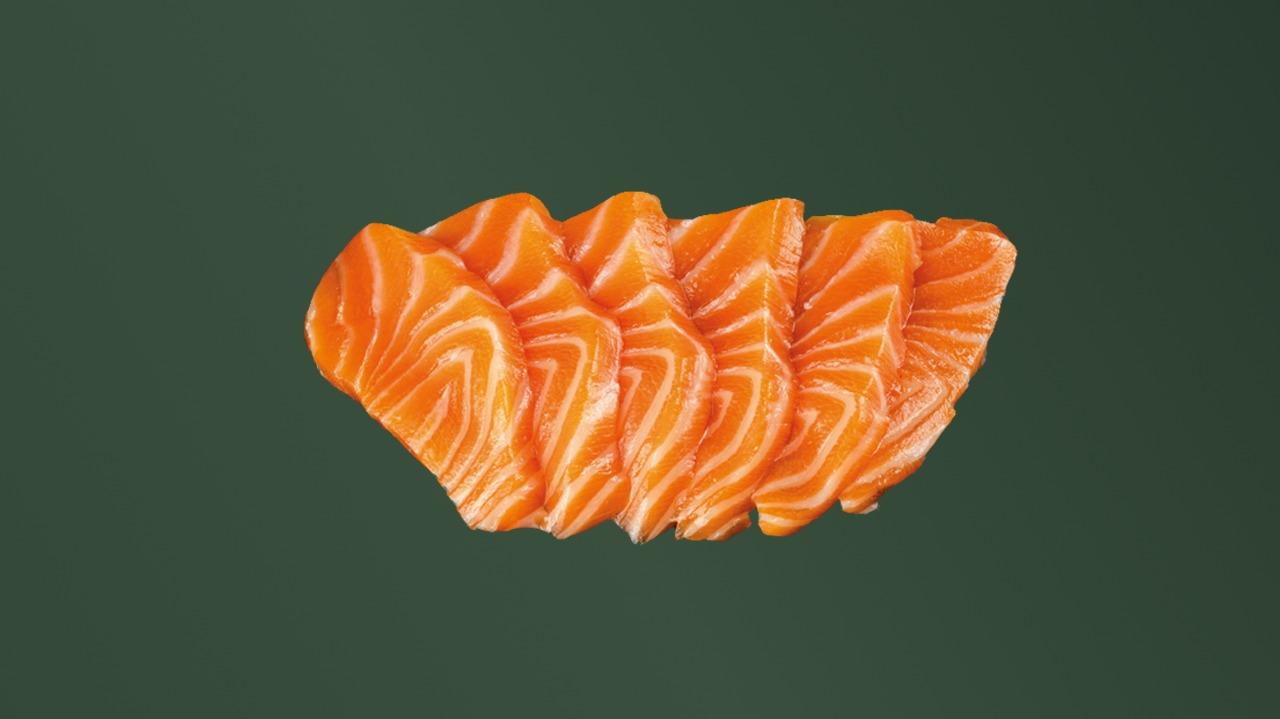 Sashimi saumon
